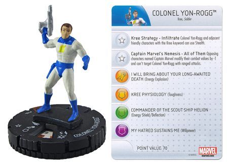 Colonel Yon Rogg 104 Guardians of the Galaxy Marvel Heroclix Colonel Yon Rogg 104 Guardians of the Galaxy Marvel Heroclix