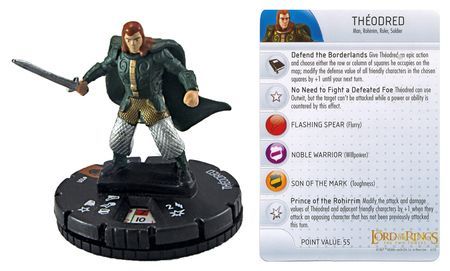HeroClix The Two Towers #019 Gamling Lord of the Rings 