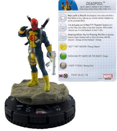 Deadpool 101 LE Deadpool Marvel Heroclix Marvel Deadpool Deadpool 101 LE Deadpool Marvel Heroclix Marvel Deadpool