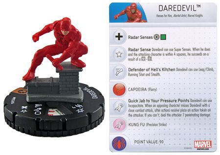 Daredevil M15 014 WizKids Promo Marvel Heroclix Daredevil M15 014 WizKids Promo Marvel Heroclix