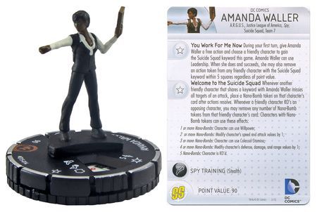 Amanda Waller D15 014 WizKids Promo DC Heroclix Heroclix WizKids Promos Amanda Waller D15 014 WizKids Promo DC Heroclix Heroclix WizKids Promos