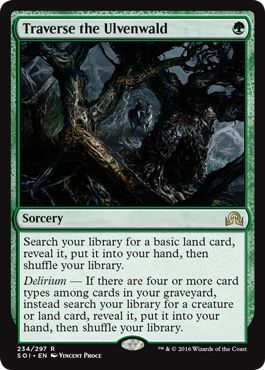 Traverse the Ulvenwald 234 297 Shadows over Innistrad Singles Traverse the Ulvenwald 234 297 Shadows over Innistrad Singles
