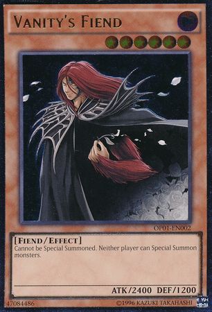 Ultimate Rare - Vanity's Fiend - OP01-EN002