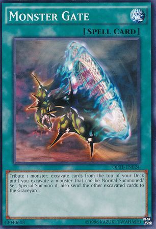 Monster Gate OP01 EN024 Common OTS Tournament Pack 1 OP01 Monster Gate OP01 EN024 Common OTS Tournament Pack 1 OP01
