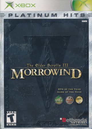 The Elder Scrolls Morrowind Platinum Hits Xbox Xbox The Elder Scrolls Morrowind Platinum Hits Xbox Xbox