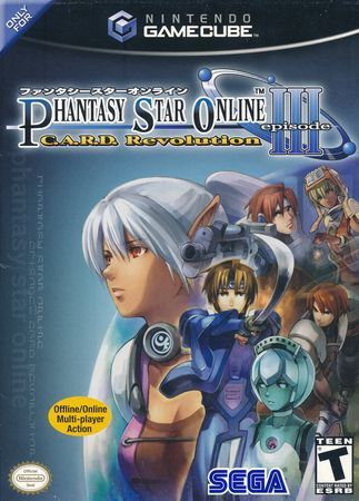 Phantasy Star Online Episode III C A R D Revolution GameCube Phantasy Star Online Episode III C A R D Revolution GameCube