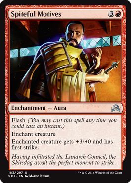 Spiteful Motives 183 297 Shadows over Innistrad Singles Spiteful Motives 183 297 Shadows over Innistrad Singles