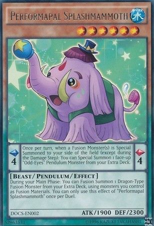 Performapal Splashmammoth DOCS EN002 Rare Unlimited Performapal Splashmammoth DOCS EN002 Rare Unlimited