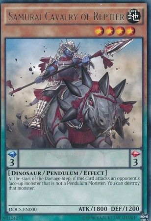 Samurai Cavalry of Reptier DOCS EN000 Rare Unlimited Samurai Cavalry of Reptier DOCS EN000 Rare Unlimited