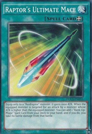 Raptor s Ultimate Mace DOCS EN055 Common Unlimited Dimension of Chaos Unlimited Singles Raptor s Ultimate Mace DOCS EN055 Common Unlimited Dimension of Chaos Unlimited Singles