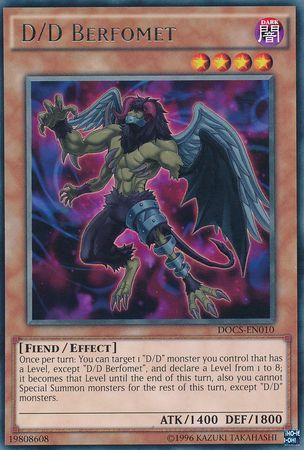 D D Berfomet DOCS EN010 Rare Unlimited Dimension of Chaos Unlimited Singles D D Berfomet DOCS EN010 Rare Unlimited Dimension of Chaos Unlimited Singles