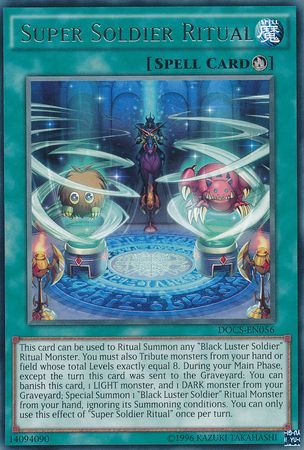 Super Soldier Ritual DOCS EN056 Rare Unlimited Super Soldier Ritual DOCS EN056 Rare Unlimited