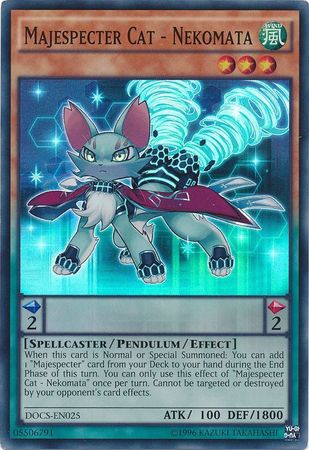 Majespecter Cat Nekomata DOCS EN025 Super Rare Unlimited Dimension of Chaos Unlimited Singles Majespecter Cat Nekomata DOCS EN025 Super Rare Unlimited Dimension of Chaos Unlimited Singles