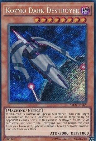 Kozmo Dark Destroyer DOCS EN085 Secret Rare Unlimited Kozmo Dark Destroyer DOCS EN085 Secret Rare Unlimited