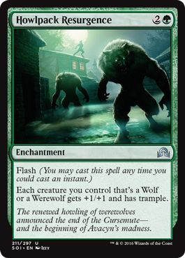 Howlpack Resurgence 211 297 Shadows over Innistrad Singles Howlpack Resurgence 211 297 Shadows over Innistrad Singles
