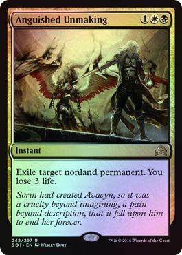 Anguished Unmaking 242 297 Foil Anguished Unmaking 242 297 Foil