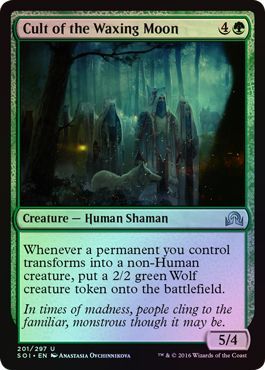 Cult of the Waxing Moon 201 297 Foil Shadows over Innistrad Foil Singles Cult of the Waxing Moon 201 297 Foil Shadows over Innistrad Foil Singles