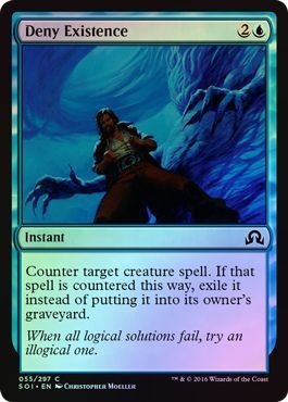Deny Existence 055 297 Foil Shadows over Innistrad Foil Singles Deny Existence 055 297 Foil Shadows over Innistrad Foil Singles