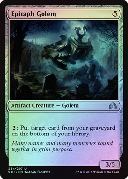 Epitaph Golem 254 297 Foil Epitaph Golem 254 297 Foil