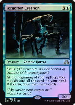 Forgotten Creation 063 297 Foil Forgotten Creation 063 297 Foil