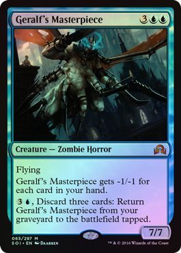 Geralf s Masterpiece 065 297 Foil Shadows over Innistrad Foil Singles Geralf s Masterpiece 065 297 Foil Shadows over Innistrad Foil Singles