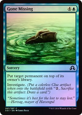 Gone Missing Foil 67 297 Shadows over Innistrad Foil Singles Gone Missing Foil 67 297 Shadows over Innistrad Foil Singles