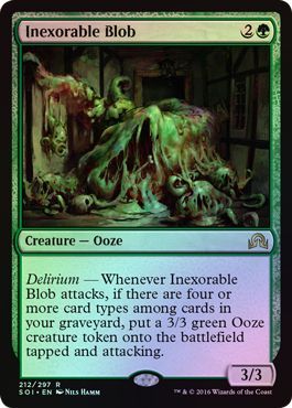 Inexorable Blob 212 297 Foil Inexorable Blob 212 297 Foil
