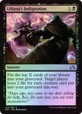 Liliana s Indignation 120 297 Foil Liliana s Indignation 120 297 Foil