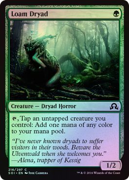 Loam Dryad 216 297 Foil Loam Dryad 216 297 Foil