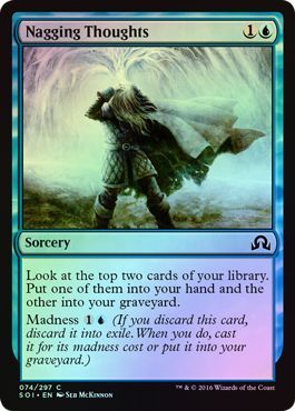 Nagging Thoughts 074 297 Foil Shadows over Innistrad Foil Singles Nagging Thoughts 074 297 Foil Shadows over Innistrad Foil Singles