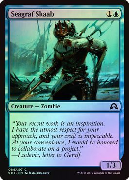Seagraf Skaab 084 297 Foil Shadows over Innistrad Foil Singles Seagraf Skaab 084 297 Foil Shadows over Innistrad Foil Singles