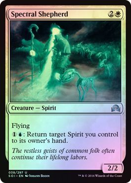 Spectral Shepherd 038 297 Foil Shadows over Innistrad Foil Singles Spectral Shepherd 038 297 Foil Shadows over Innistrad Foil Singles