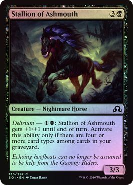 Stallion of Ashmouth 136 297 Foil Stallion of Ashmouth 136 297 Foil