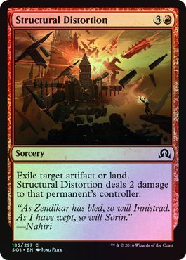 Structural Distortion 185 297 Foil Shadows over Innistrad Foil Singles Structural Distortion 185 297 Foil Shadows over Innistrad Foil Singles