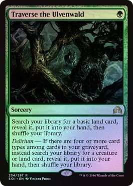Traverse the Ulvenwald 234 297 Foil Shadows over Innistrad Foil Singles Traverse the Ulvenwald 234 297 Foil Shadows over Innistrad Foil Singles