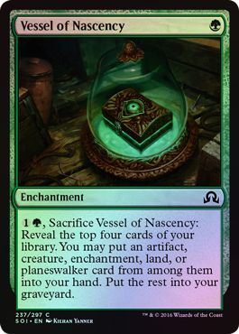Vessel of Nascency 237 297 Foil Shadows over Innistrad Foil Singles Vessel of Nascency 237 297 Foil Shadows over Innistrad Foil Singles