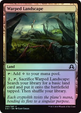 Warped Landscape 280 297 Foil Warped Landscape 280 297 Foil