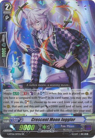 Crescent Moon Juggler G BT06 017EN Double Rare RR Crescent Moon Juggler G BT06 017EN Double Rare RR