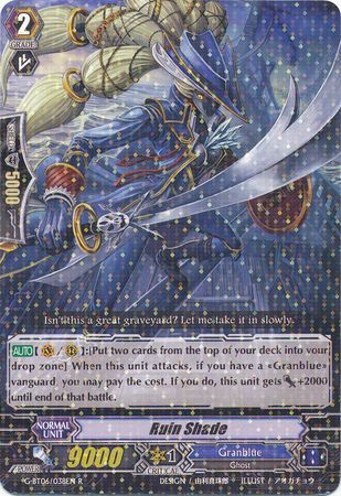Ruin Shade G BT06 038EN Rare R Ruin Shade G BT06 038EN Rare R