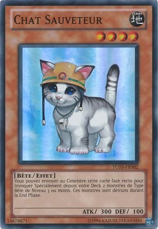 Chat Sauveteur French Yugioh Cards Non English Trollandtoad