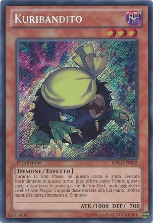 Kuribandito DRLG IT002 Secret Rare 1st Edition Kuribandito DRLG IT002 Secret Rare 1st Edition