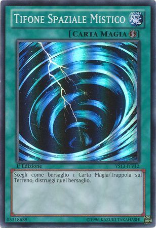 Tifone Spaziale Mistico YS13 ITV12 Super Rare 1st Edition Italian Yugioh Cards Tifone Spaziale Mistico YS13 ITV12 Super Rare 1st Edition Italian Yugioh Cards