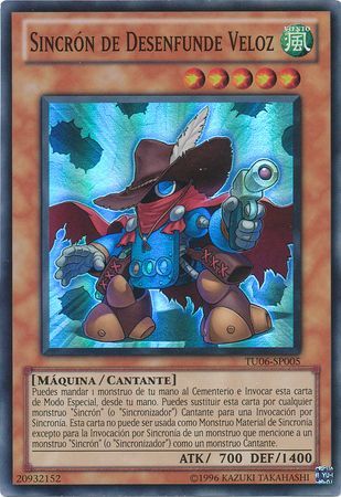 Sincron de Desenfunde Veloz TU06 SP005 Super Rare Spanish Yugioh Cards Sincron de Desenfunde Veloz TU06 SP005 Super Rare Spanish Yugioh Cards