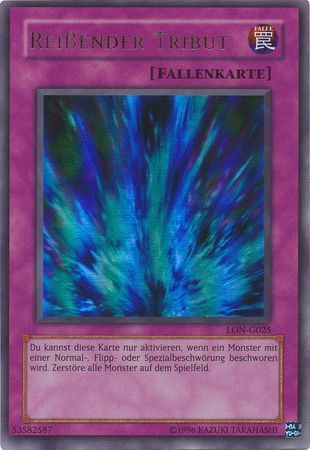 ReiBender Tribut LON G025 Ultra Rare Unlimited German Yugioh Cards ReiBender Tribut LON G025 Ultra Rare Unlimited German Yugioh Cards