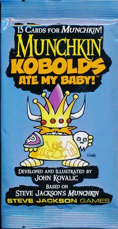 Munchkin Kobolds Ate My Baby Expansion Pack Steve Jackson Games SJG4246 Munchkin Kobolds Ate My Baby Expansion Pack Steve Jackson Games SJG4246