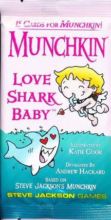 Munchkin Love Shark Baby Expansion Pack Steve Jackson Games SJG4247 Board Games A Z Munchkin Love Shark Baby Expansion Pack Steve Jackson Games SJG4247 Board Games A Z