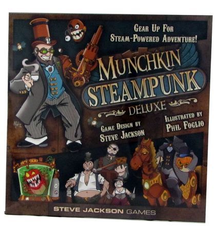 Munchkin Steampunk Deluxe Card Game Steve Jackson Games SJG1508 Board Games A Z Munchkin Steampunk Deluxe Card Game Steve Jackson Games SJG1508 Board Games A Z