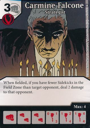 Carmine Falcone Strategist 43 142 Common Carmine Falcone Strategist 43 142 Common