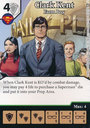 World´s Finest DC Dice Masters #083 Clark Kent Farm Boy 