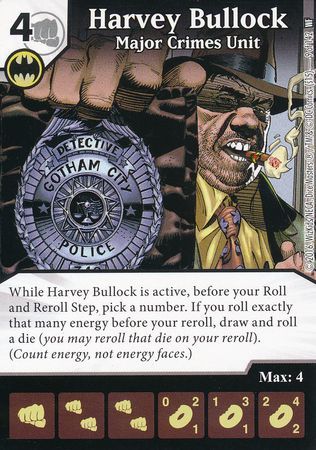 Harvey Bullock Major Crimes Unit 9 142 Common DC Dice Masters World s Finest Singles Harvey Bullock Major Crimes Unit 9 142 Common DC Dice Masters World s Finest Singles